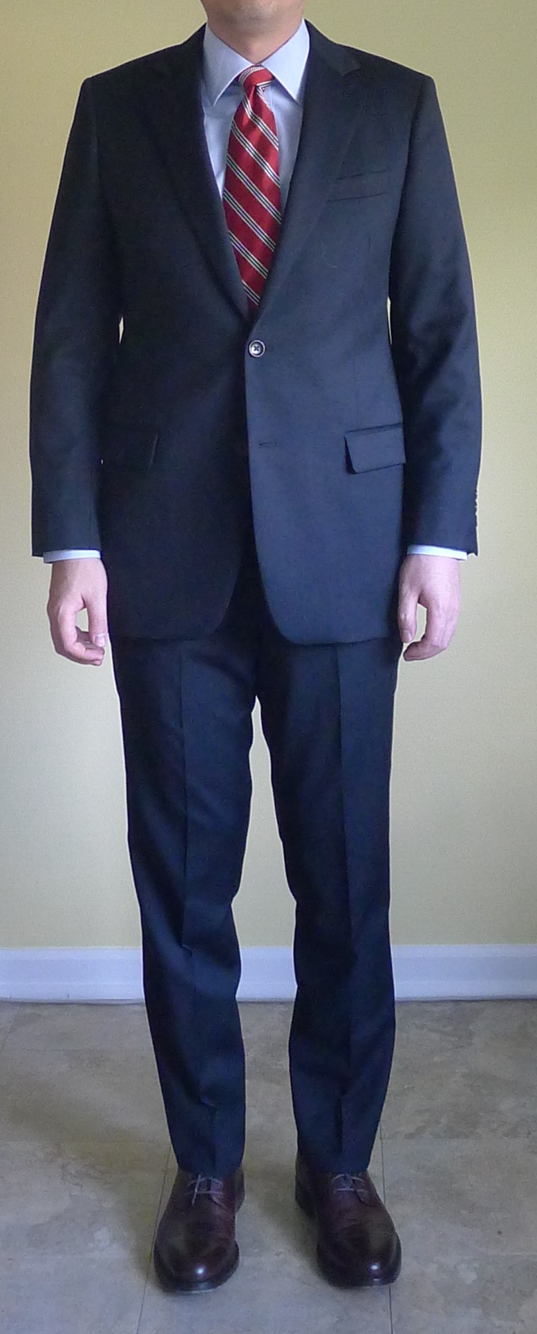 brooks brothers suit fit