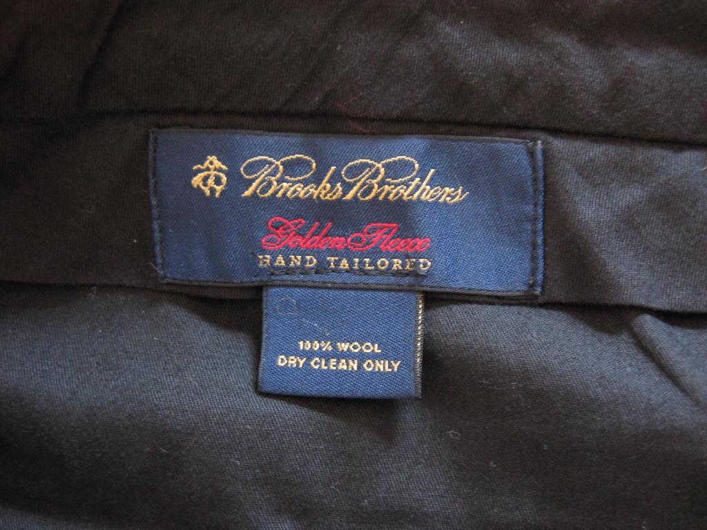 45 R Brooks Brothers Golden Fleece Navy Pinstripe Suit 45R | Styleforum