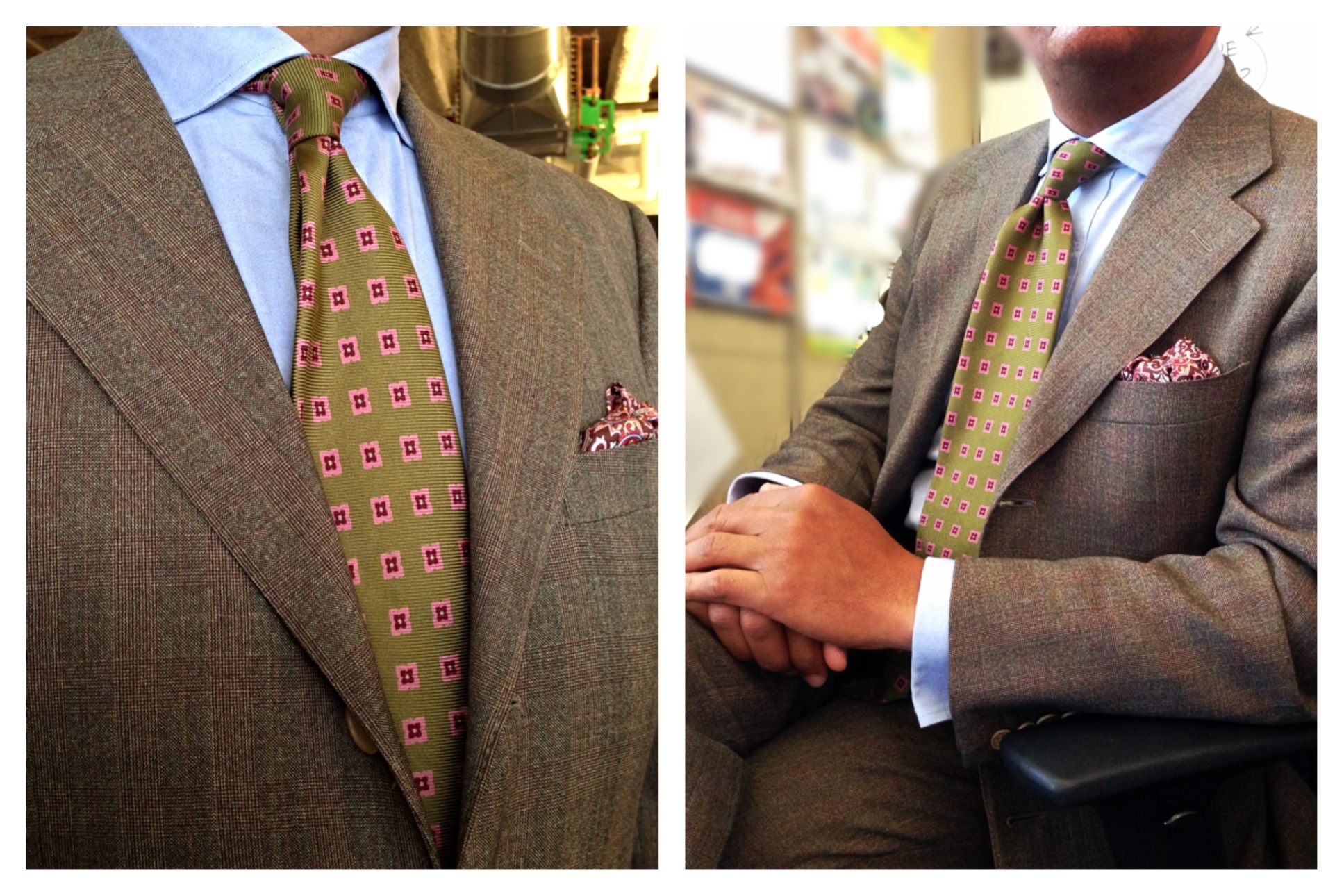 Friday Challenge - The Green Tie (28th of March - 14) | Styleforum