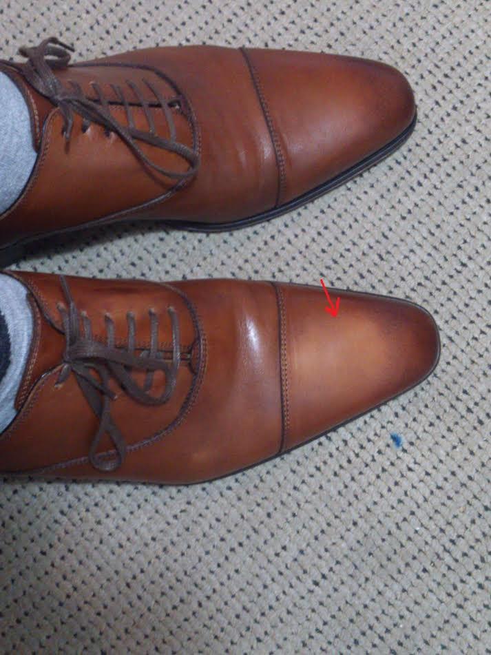 Van Bommel Dress Shoes Discolored, Can You Fix Discolored Leather