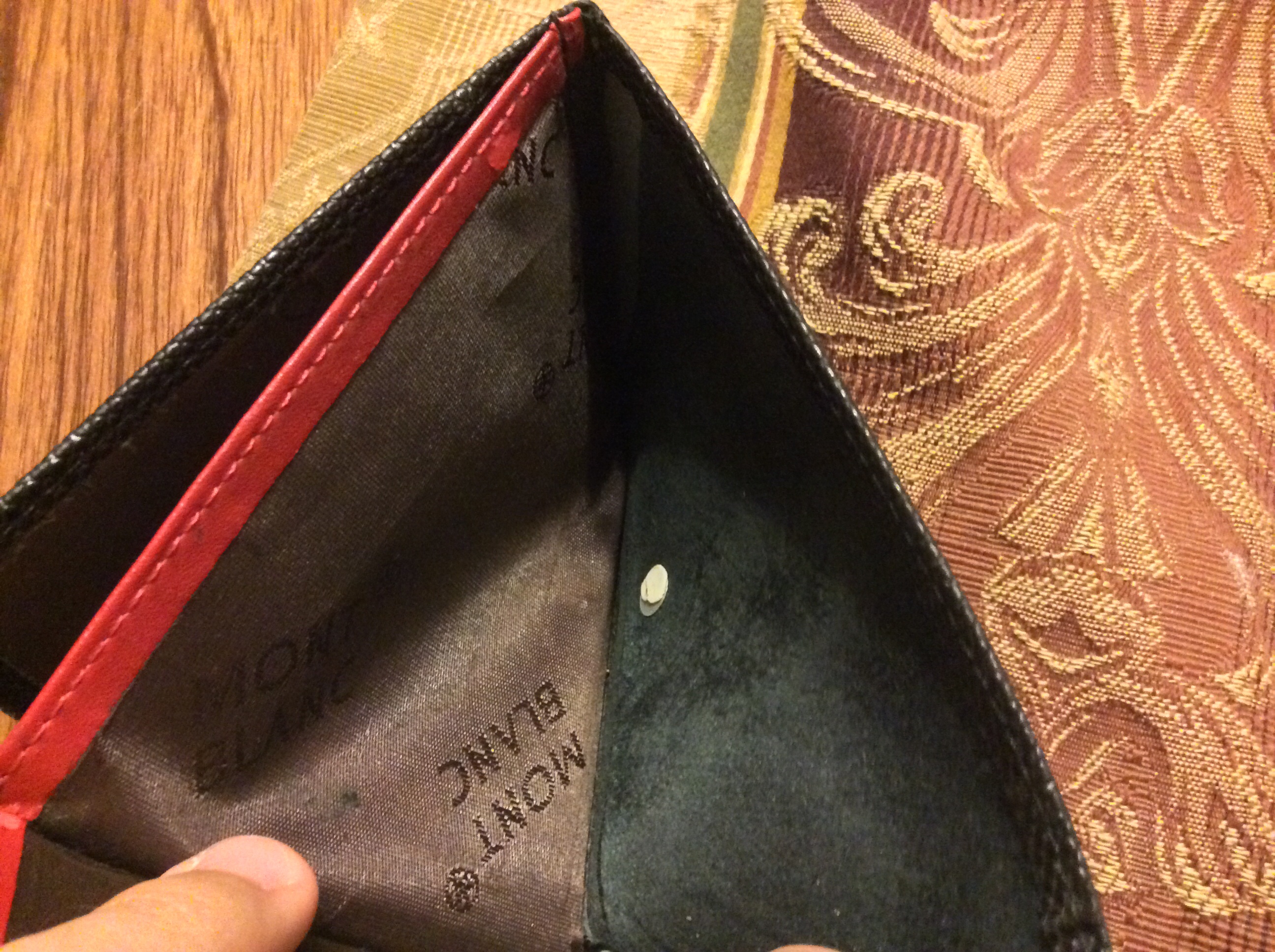 How to tell if I got an Authentic Mont Blanc wallet? | Styleforum