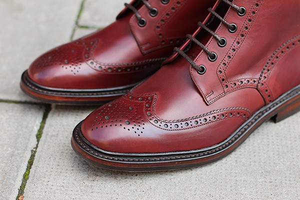 loake burford dainite burgundy