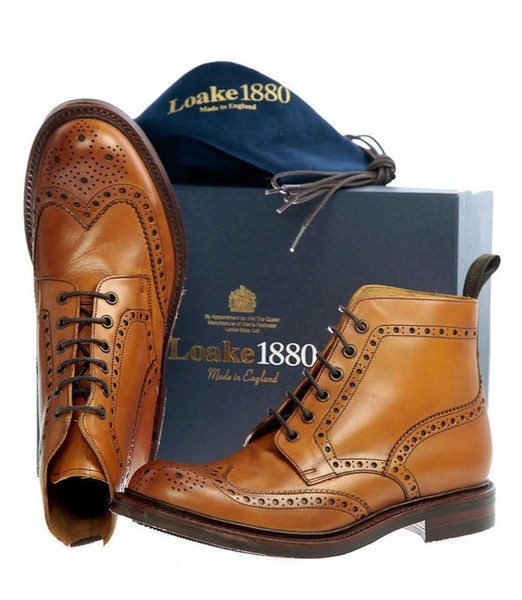 loake bedale tan boot