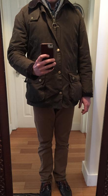 barbour ashby fit