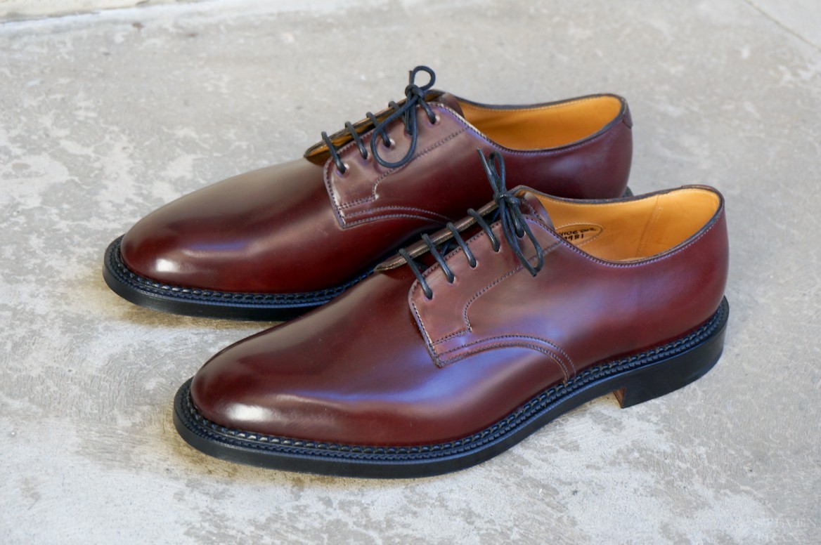 New Edward Green Windermere Cordovan Crup Burgundy 9.5 / 10 E202 ...