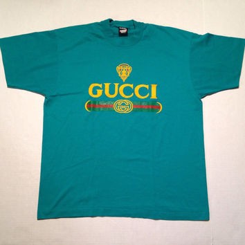 old gucci t shirt
