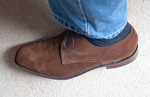 loake downing suede