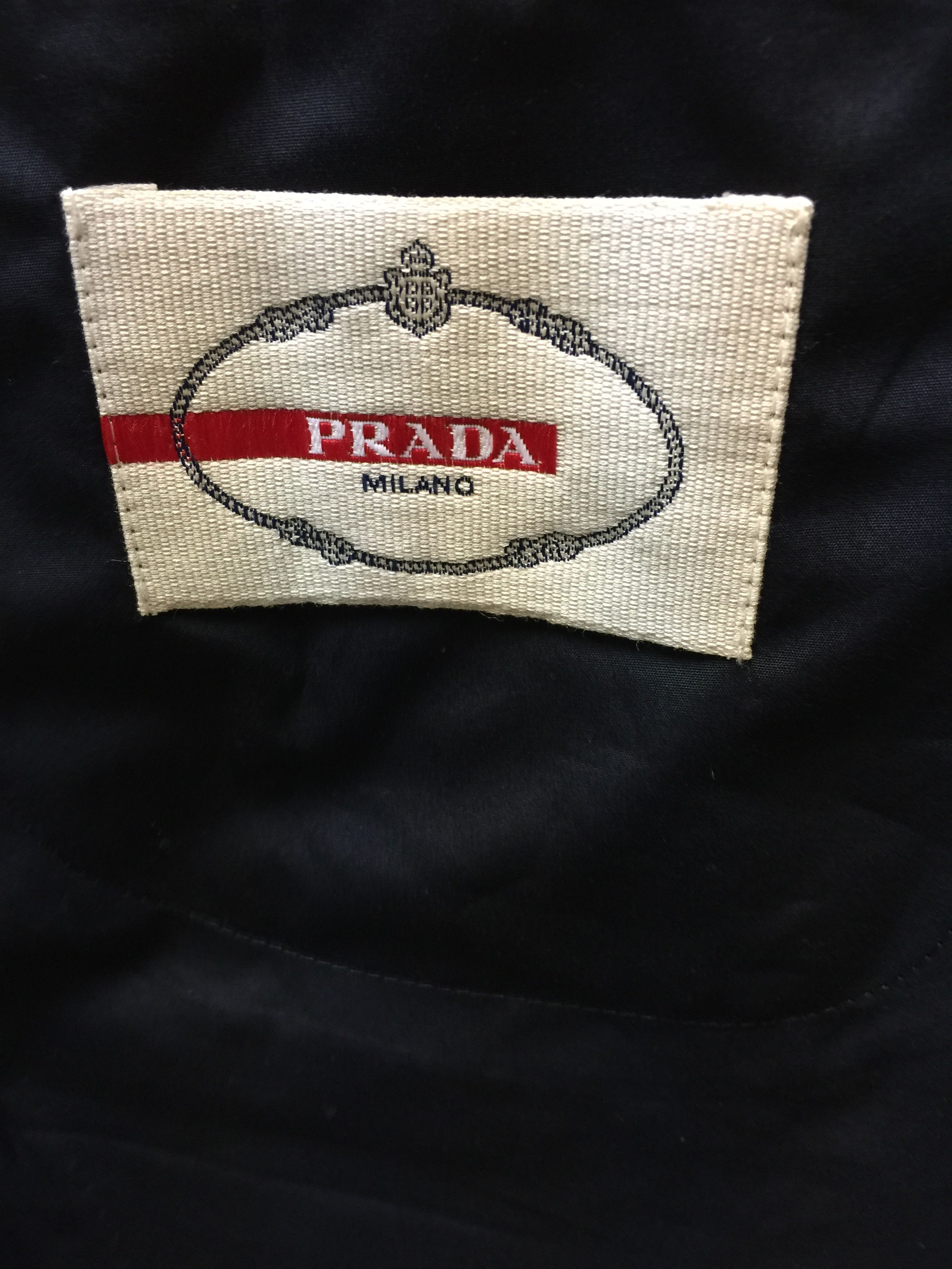 Two Prada Labels, what is the difference? Any Experts? | Styleforum