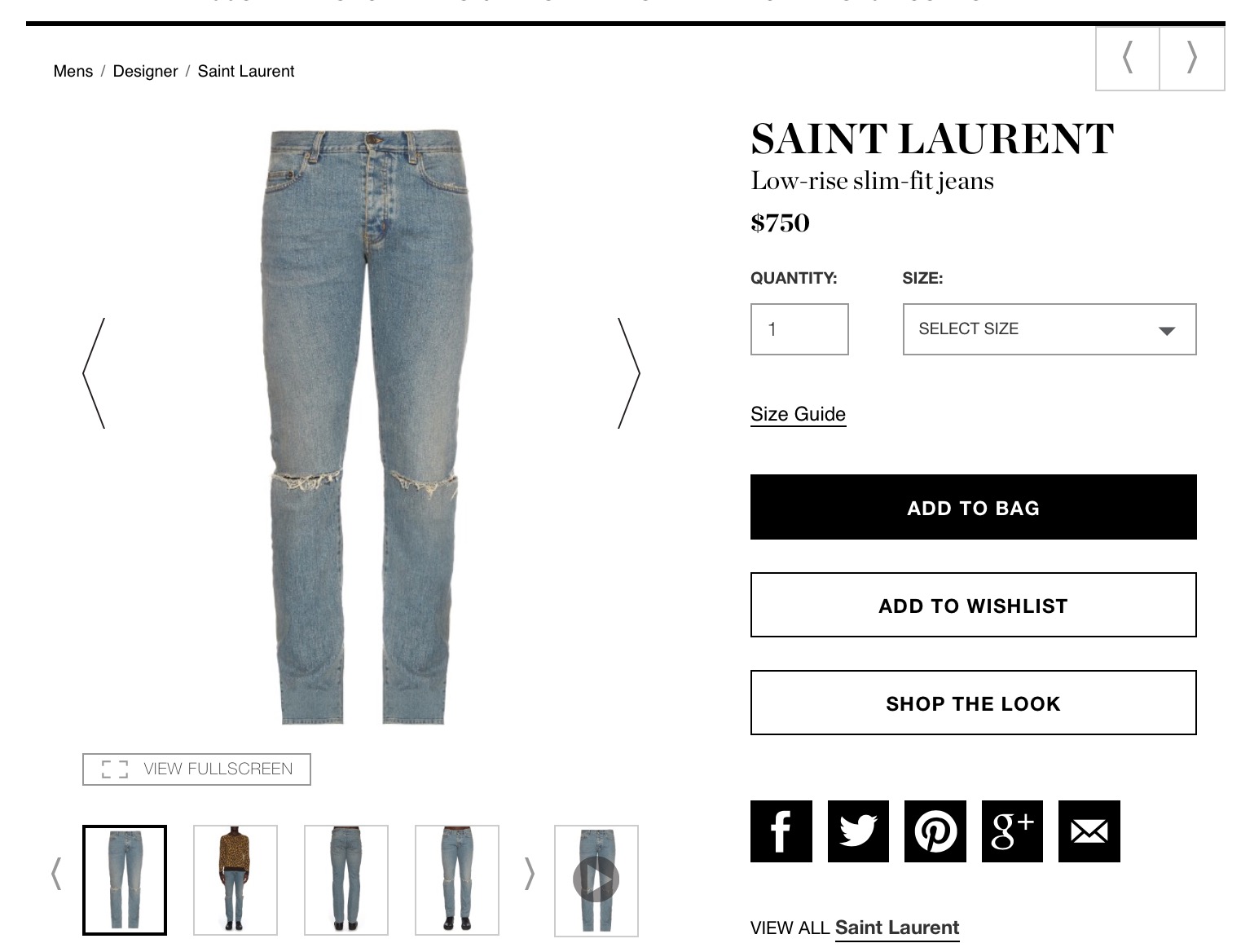 Saint Laurent Paris - Official Thread 