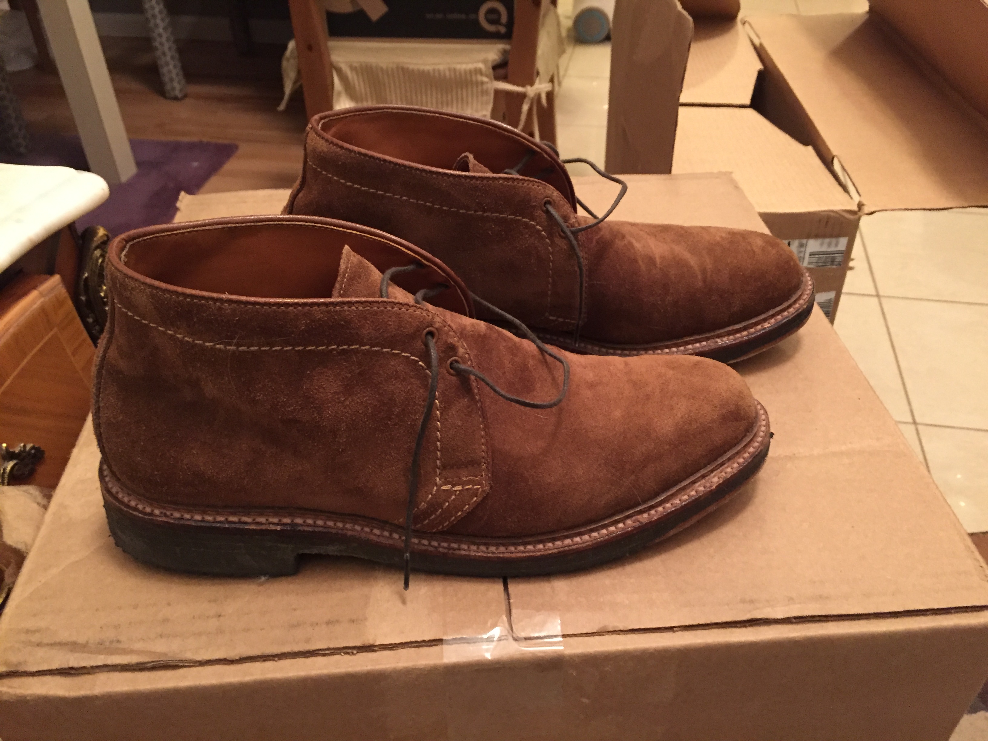 Alden for J Crew Suede Chukkas Size 8 Priced to MOVE!!! | Styleforum