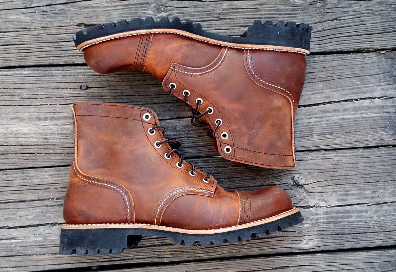 red wing 4556 brooks brothers iron rangers