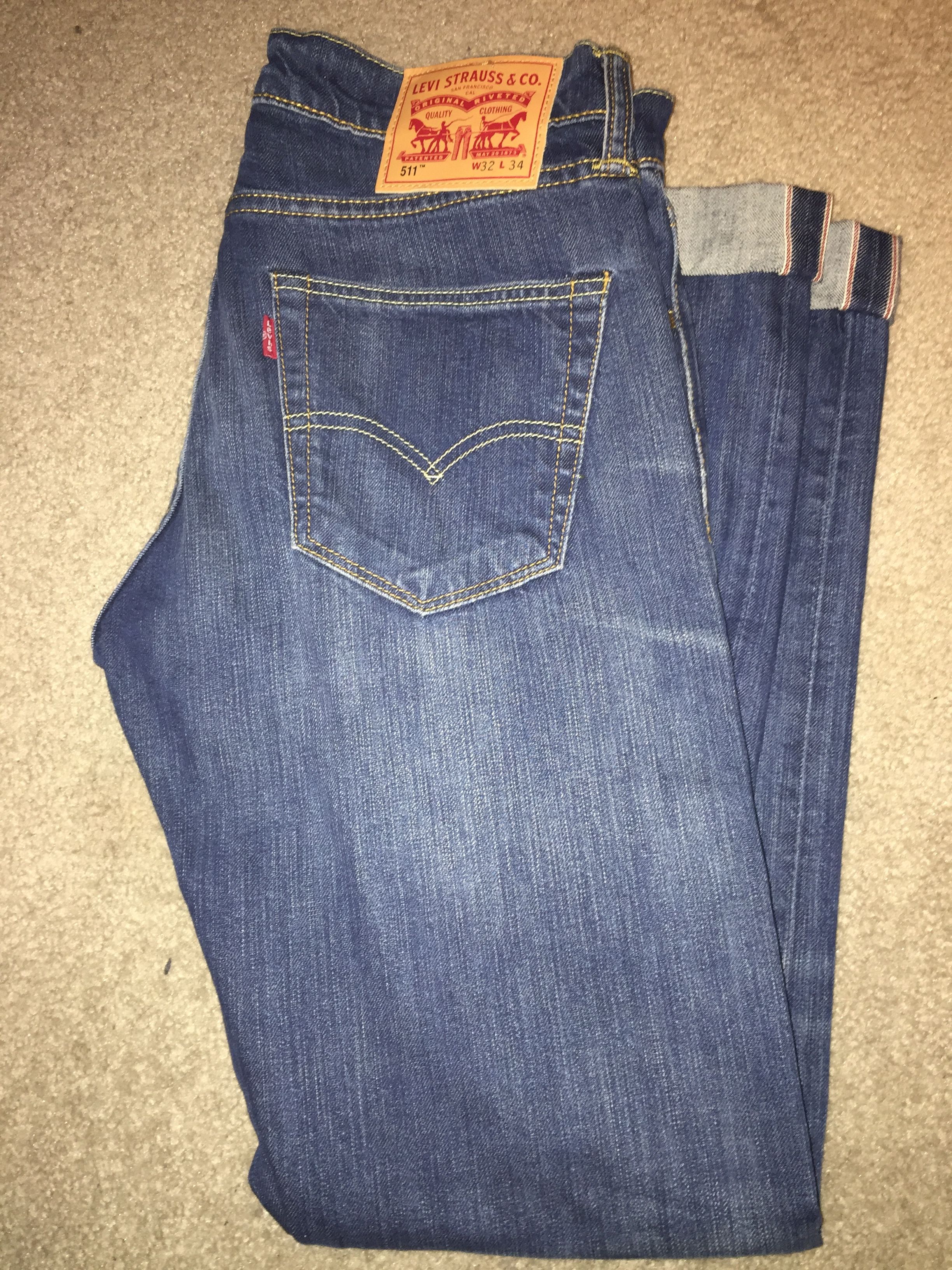 Levi 511 low quality selvedge?? | Styleforum