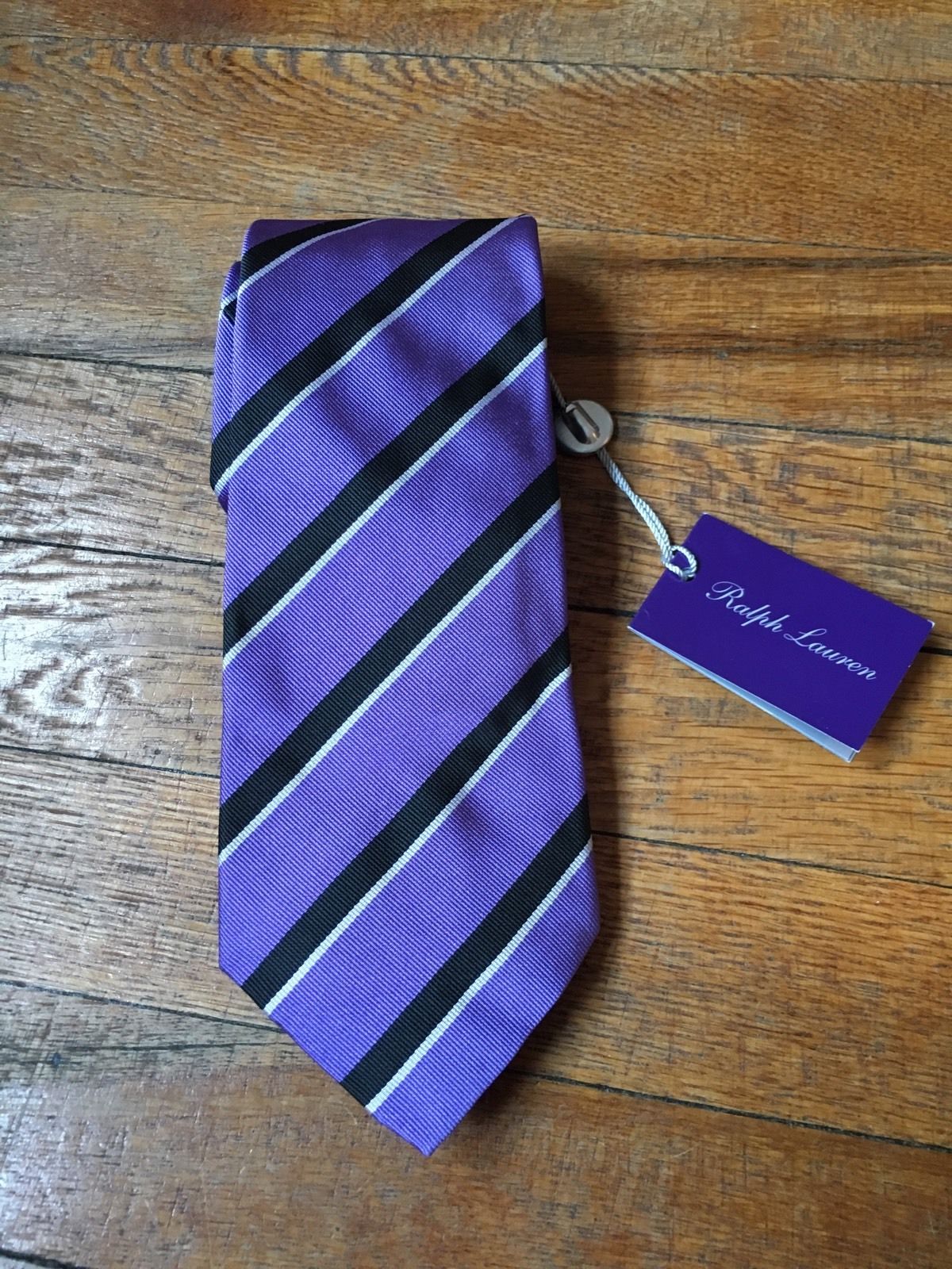 purple label necktie