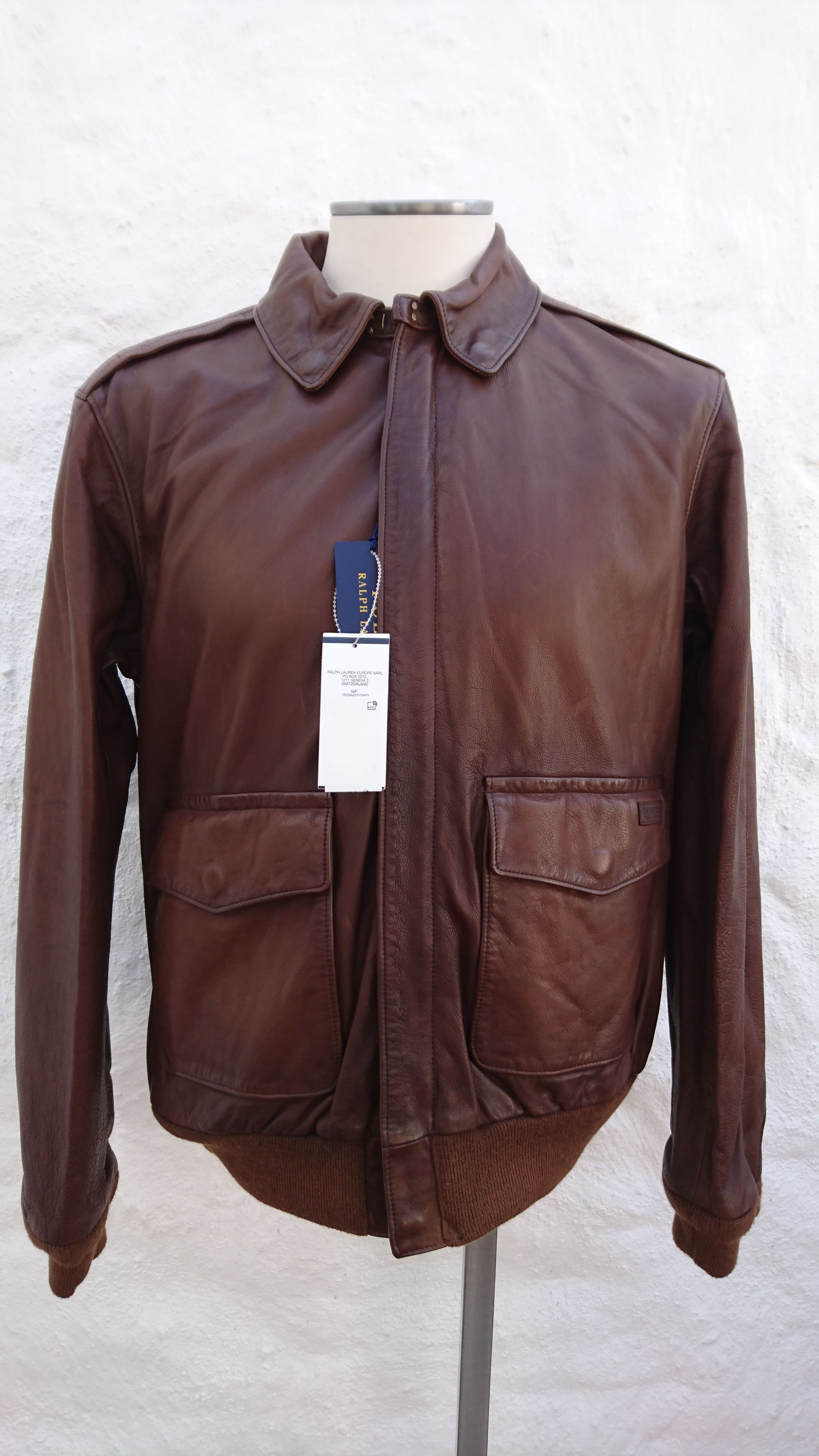 ralph lauren a2 leather jacket