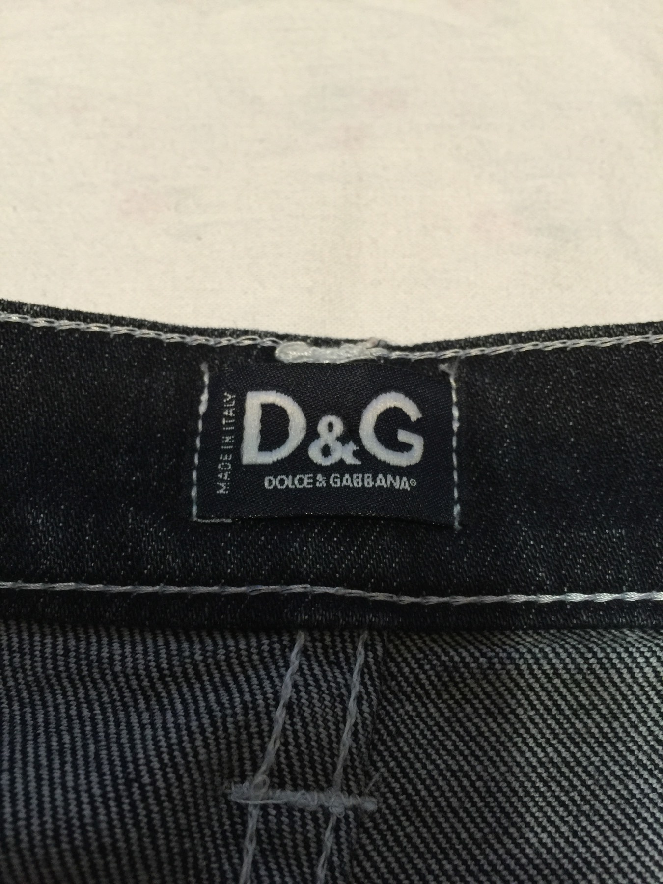 Can someone tell me if these D&G jeans are real? | Styleforum