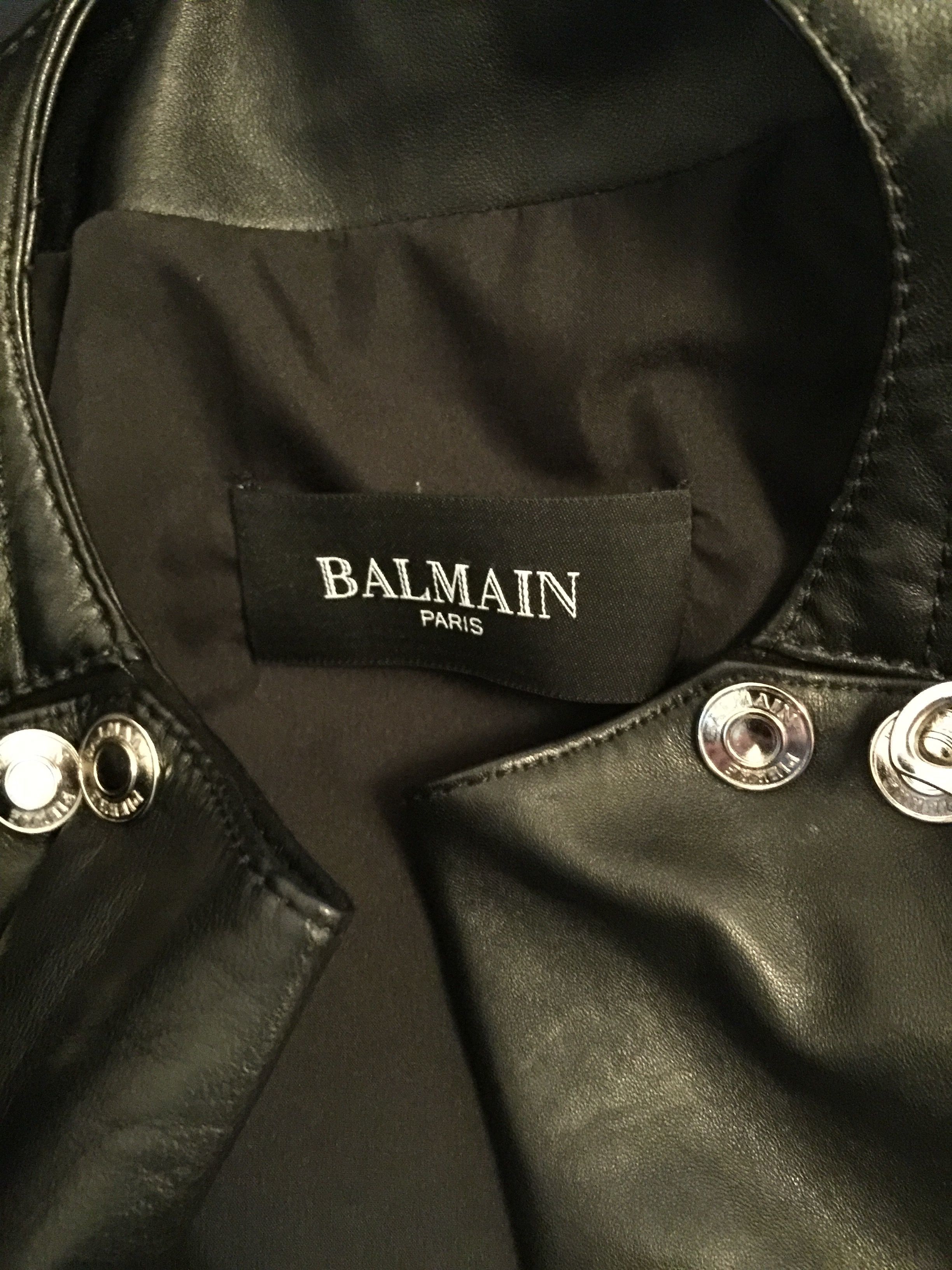 real or fake balmain jacket Styleforum