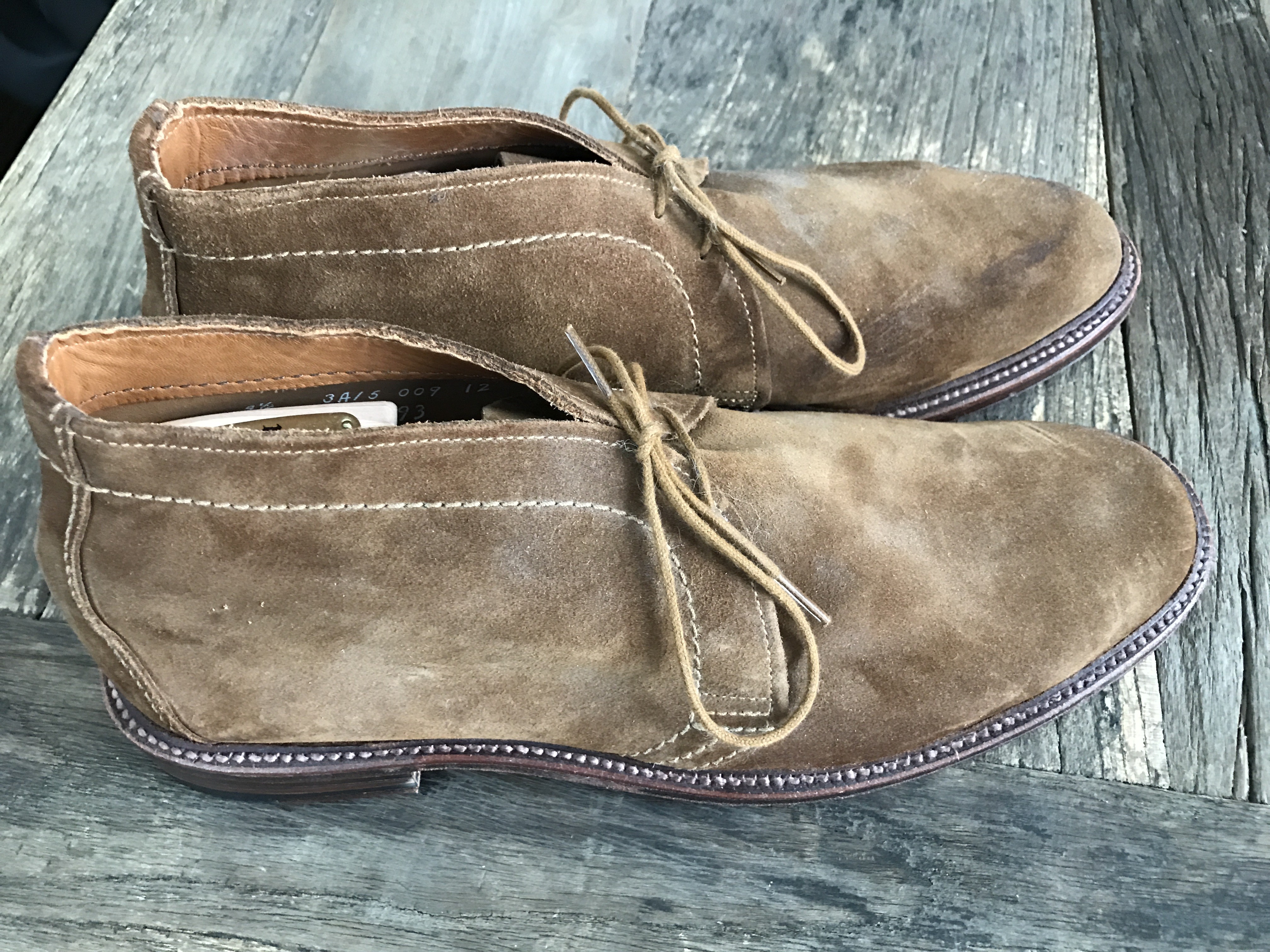 Alden Snuff Suede Chukka Boots 9.5 | Styleforum