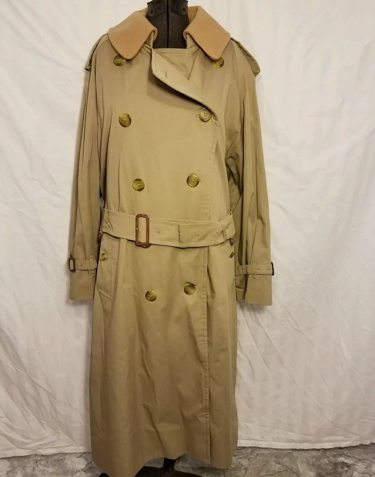 burberrys trench coat vintage