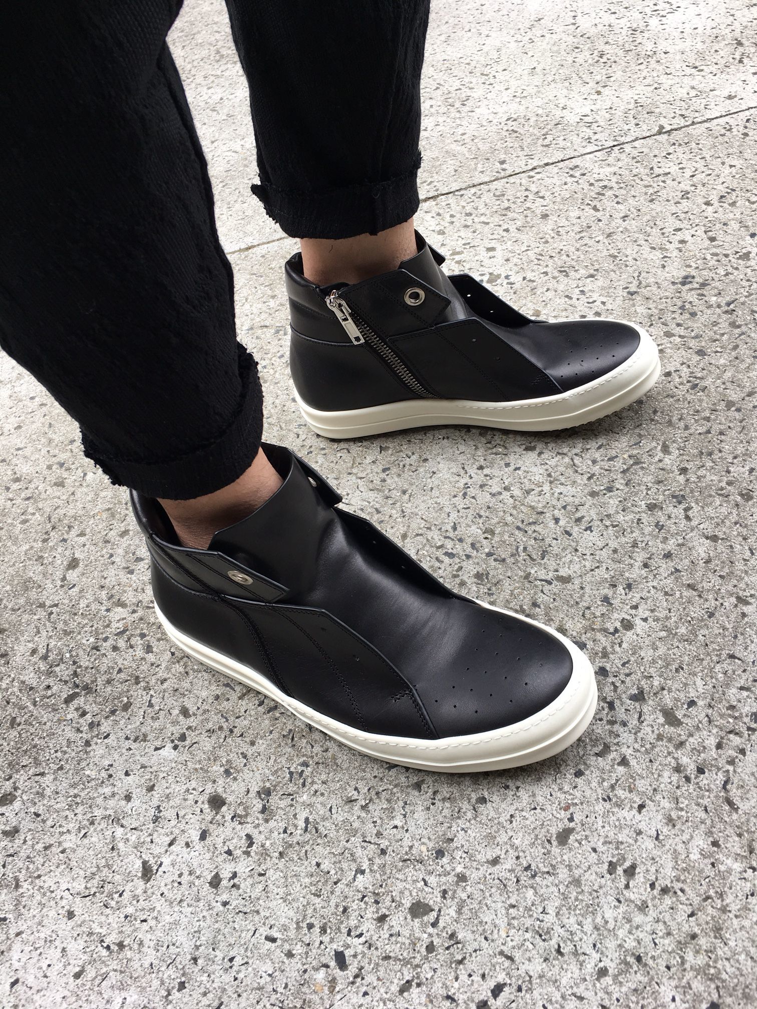 rick owens tech runner sizing