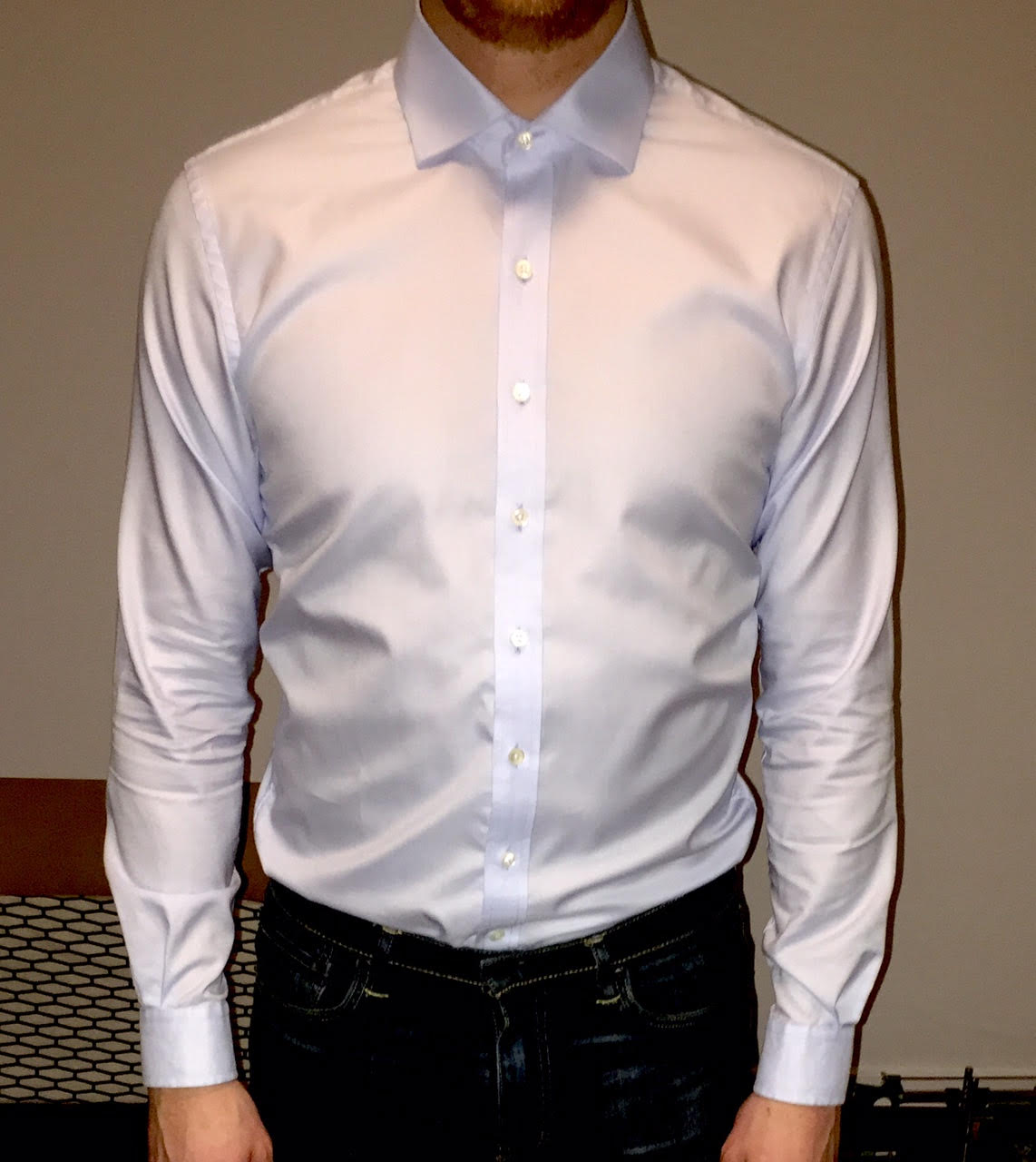 SHIRT FITTING ISSUE: Diagonal lines on upper arm. | Styleforum
