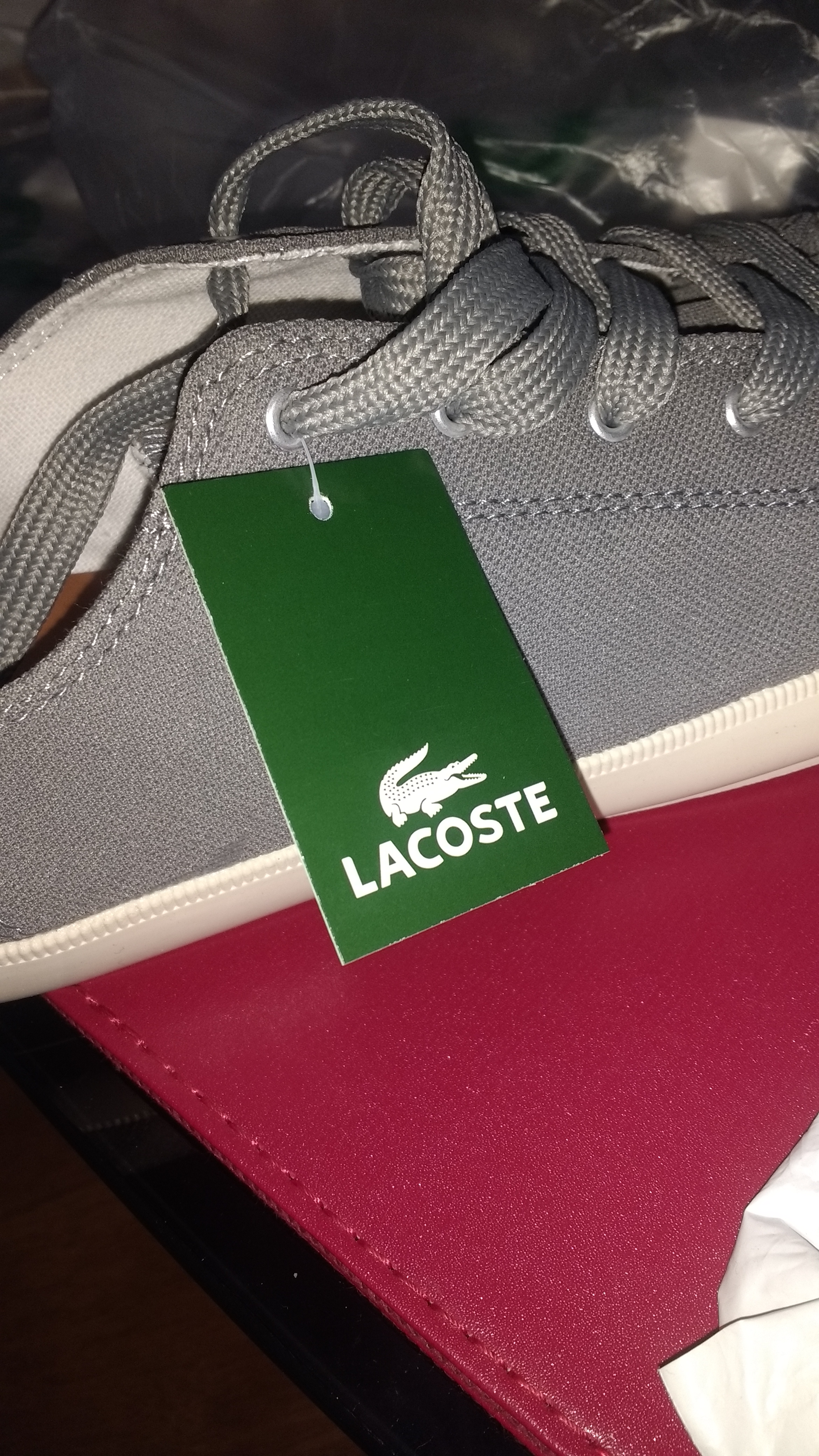 lacoste fake vs real shoes