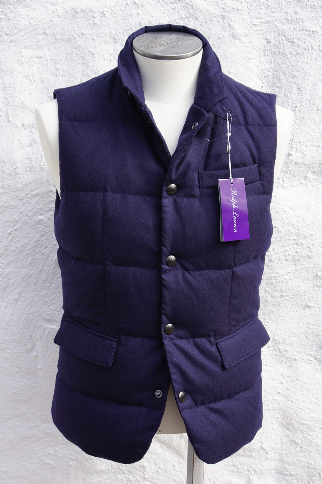 ralph lauren purple label vest