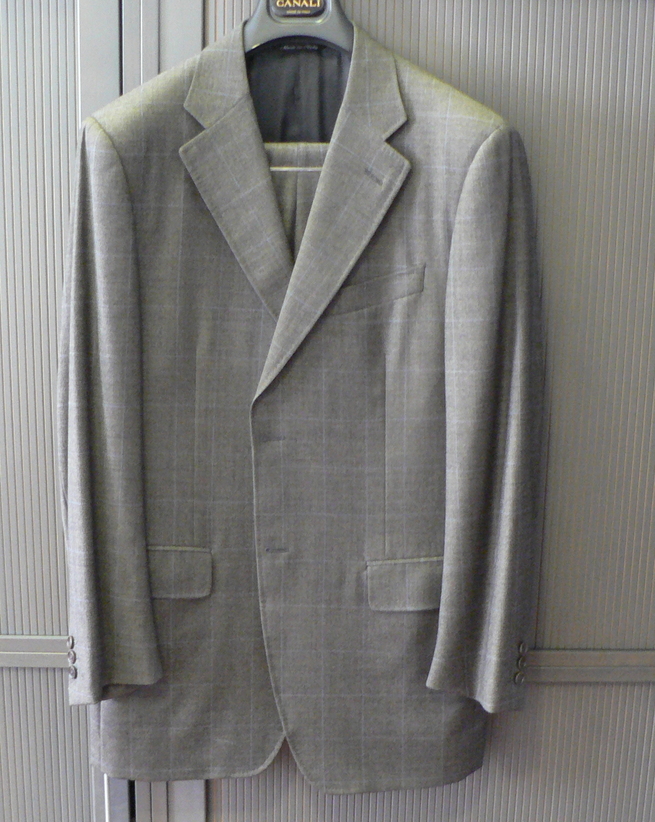 Canali grey Kei SC and grey mainline suit sz 40 | Styleforum