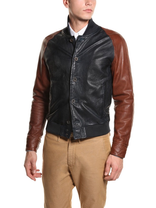 levis made and crafted leather jacket