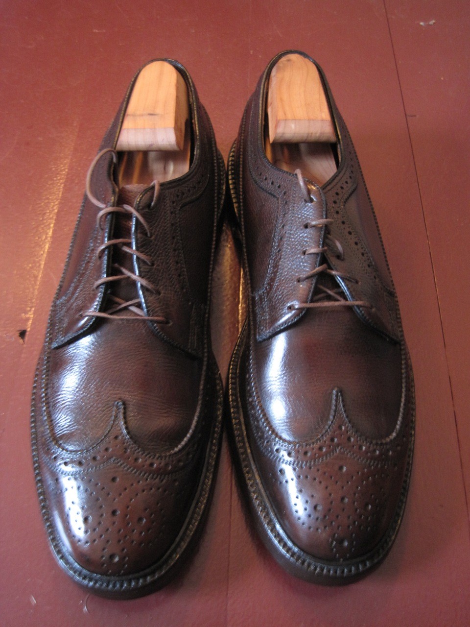 My Florsheim Imperials with locally replaced V-cleat heels. | Styleforum