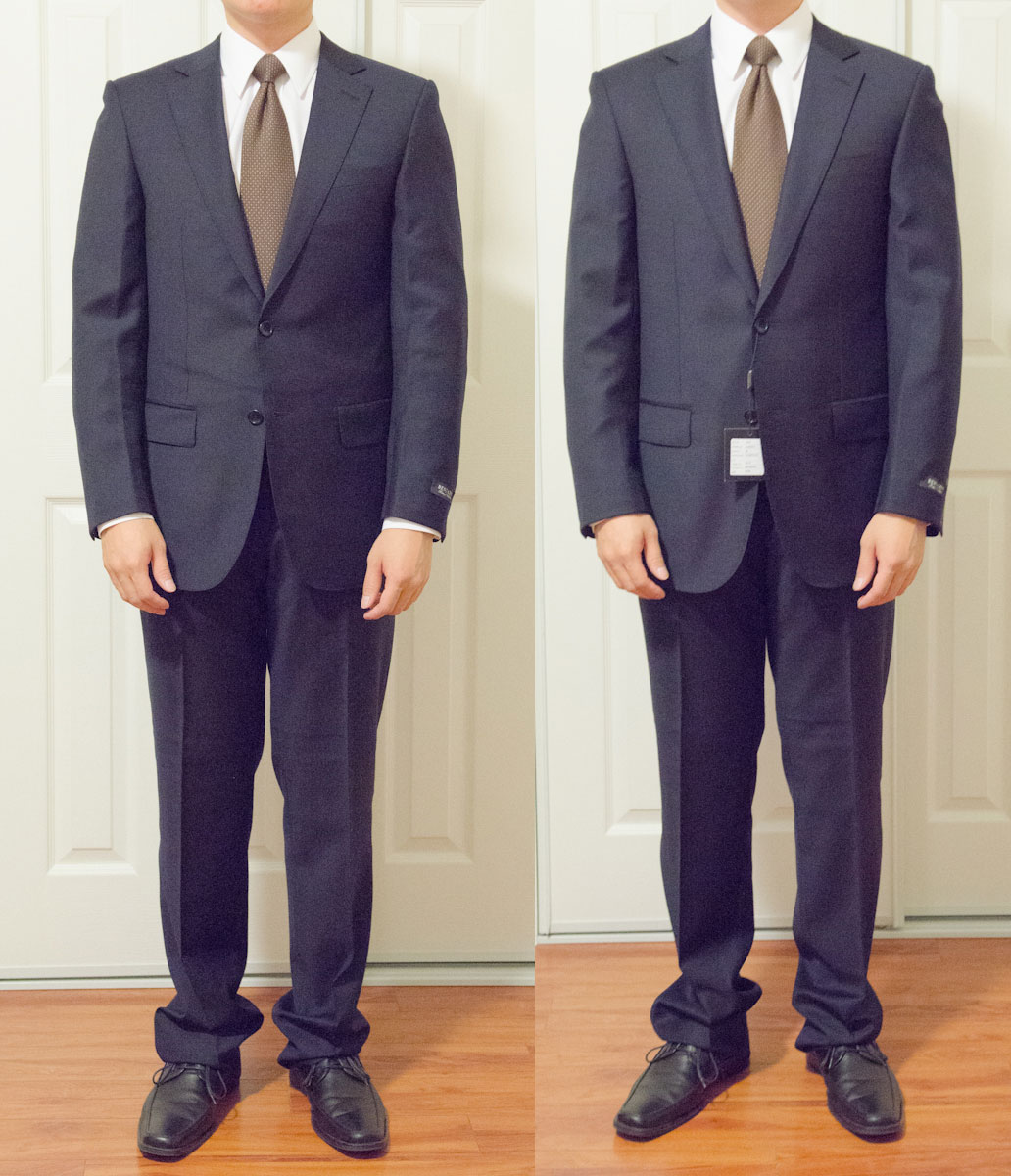 Suit Fit Critique Between 2 Sizes | Styleforum