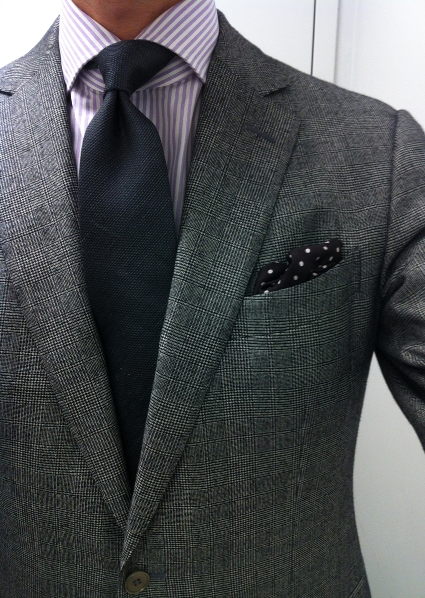 Dimple in the tie for business meetings? | Styleforum