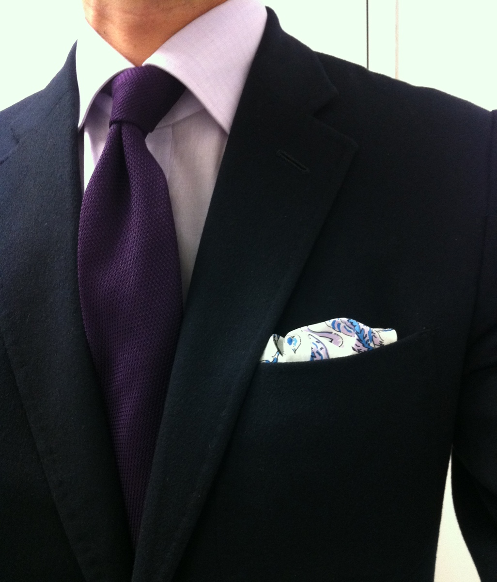 Dimple in the tie for business meetings? | Styleforum