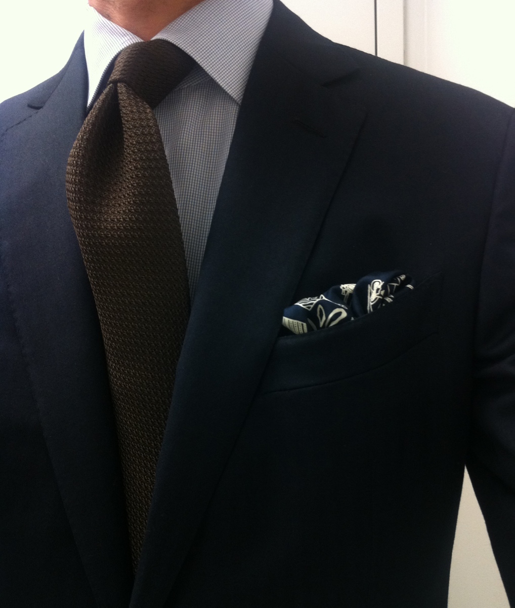 Dimple in the tie for business meetings? | Styleforum