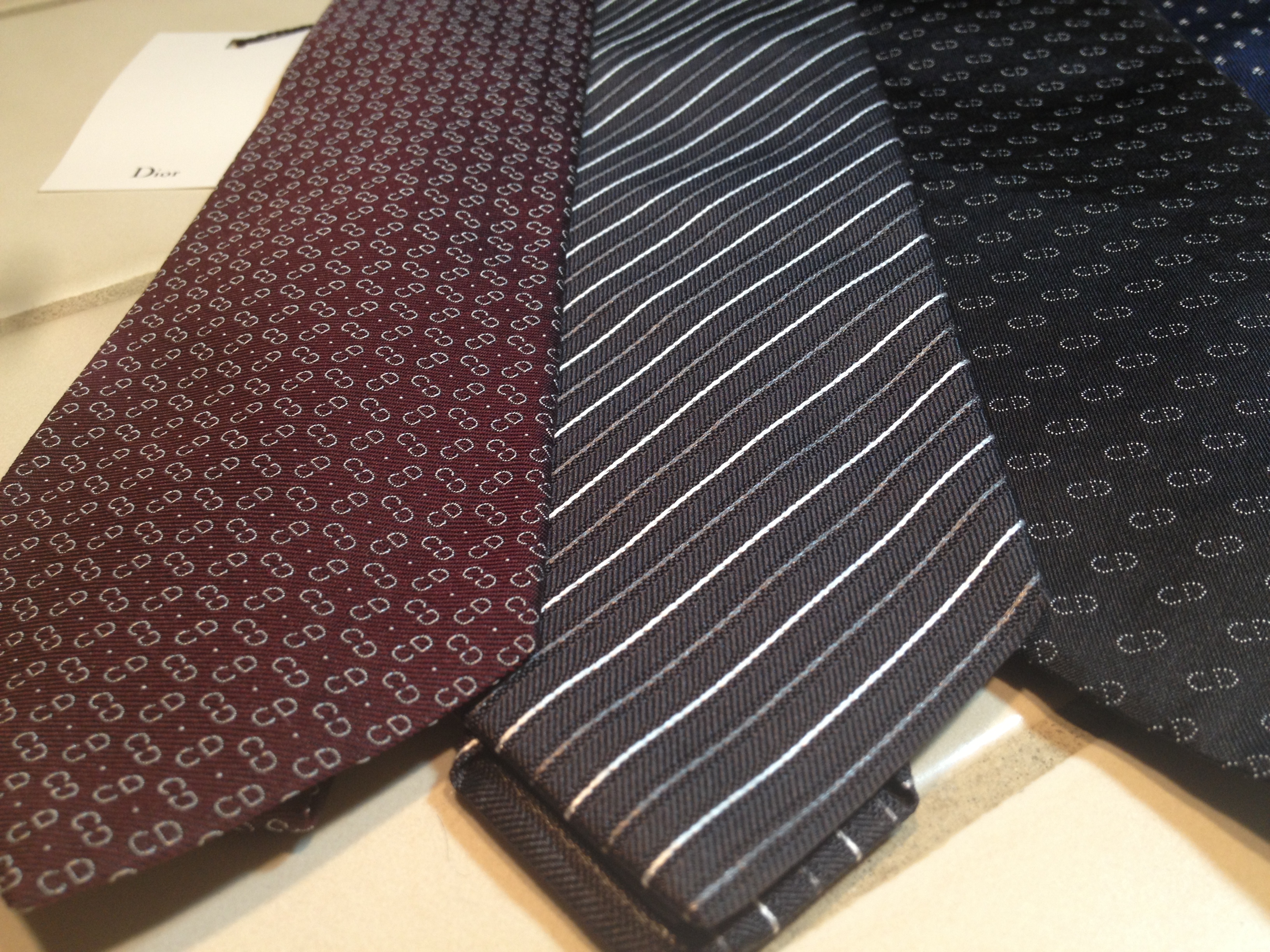 PreSale --- BNWT Dior Homme Ties --- Regular and Skinny Widths ...