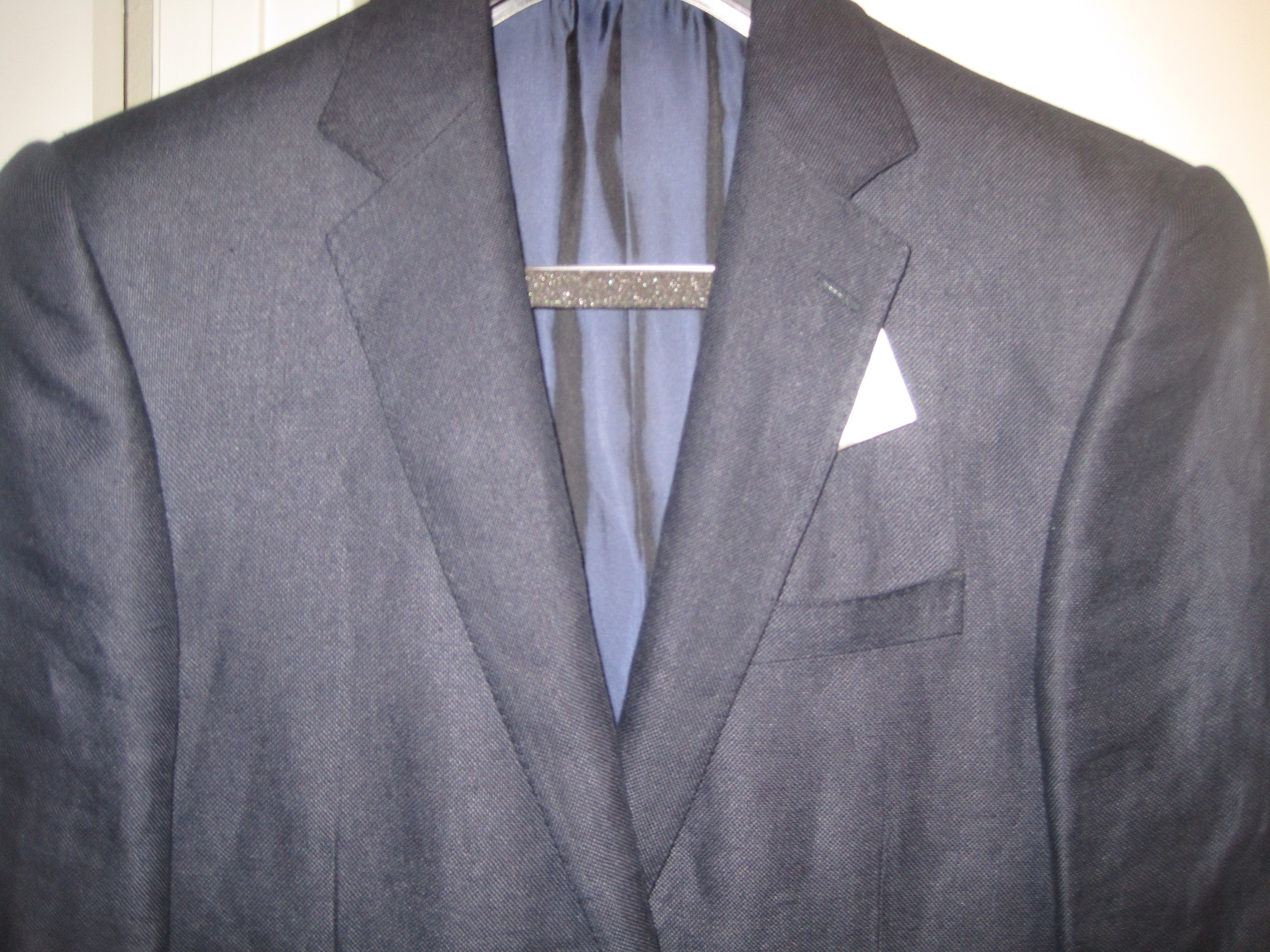 NWT Ralph Lauren Black Label Navy Linen Sport Coats/Blazers 40L & 44R ...