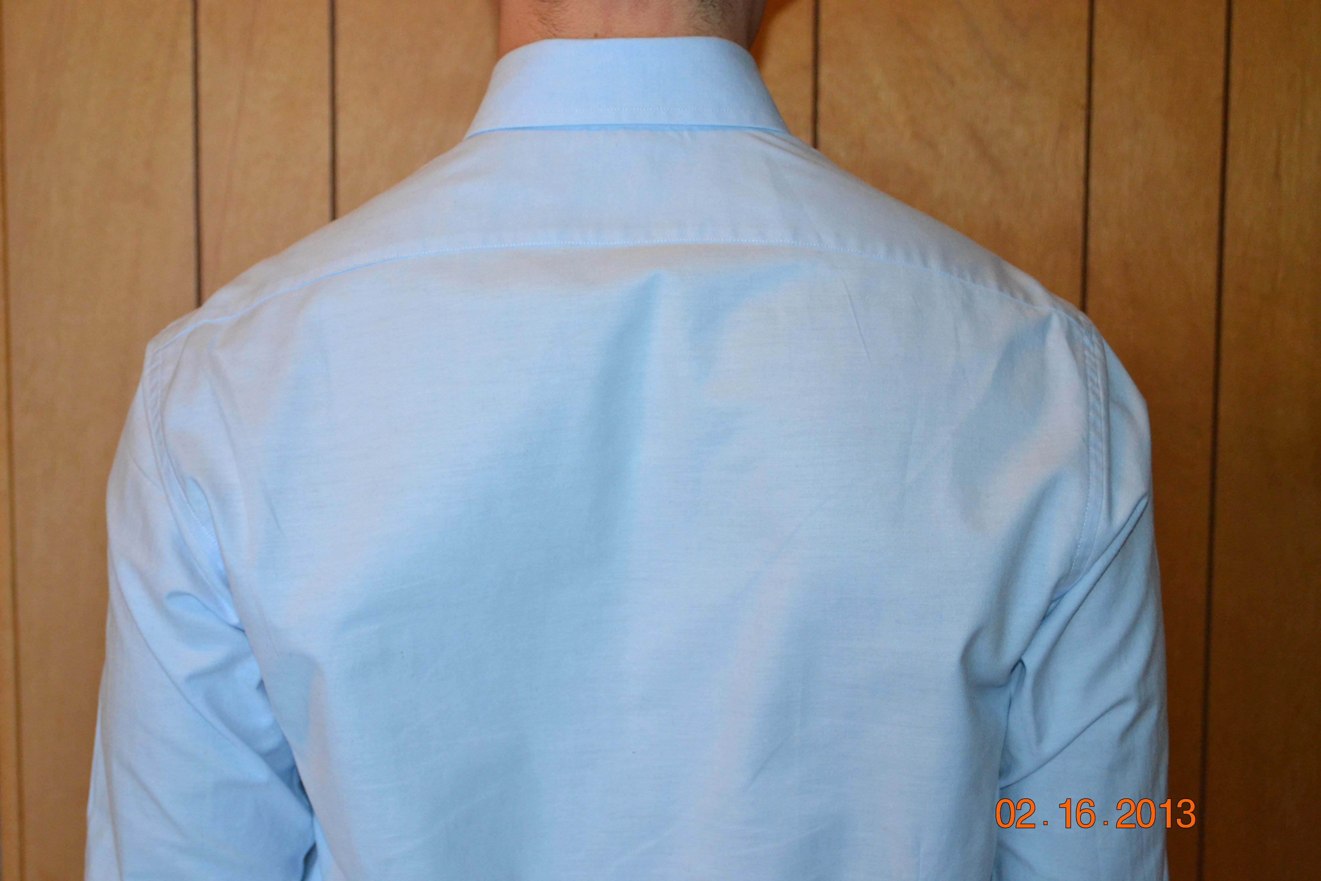 Bespoke shirt - why would there be a crease running to my armpit ...