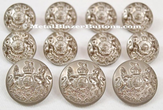 Gold & Silver Buttons By Loops & Threads®