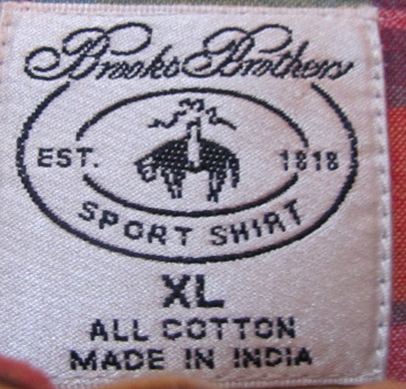 brooks brothers label