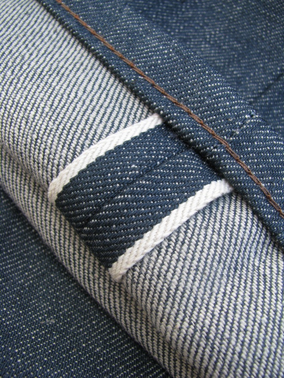 This uniquely colored denim uses a 13oz selvedge made with natural brown co...
