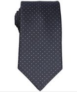 John Varvatos Star Usa grey micro zigzag dot print silk tie