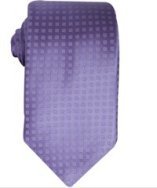 Ike Behar purple square silk tie