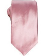 Ike Behar pink silk tie