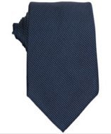 Michael Kors navy dashed micro stripe silk tie