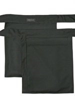 Kris Van Assche - SELF TIE WOOL CARGO SKIRT BELT