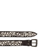 Riccardo Forconi - 4,5 CM PERFORATED STUDS CALFSKIN BELT