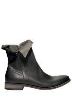 Yuji Miura - SIDE ZIPPED CALFSKIN BOOTS