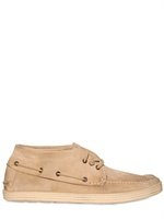 Preventi - SUEDE LACE UP LOW BOOTS