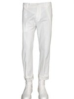 Ann Demeulemeester - COTTON GABARDINE TROUSERS