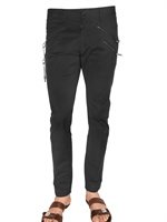 Dsquared - 17CM TELA COTONE STRETCH CHAINED TROUSER