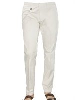 Dsquared - 18.5CM TWILL COTTON TROUSERS